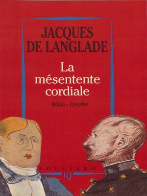 cover image of La Mésentente cordiale